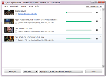 Free YouTube to iPod Converter