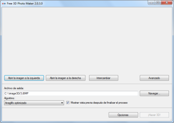 Free 3D Photo Maker: iniciar el programa