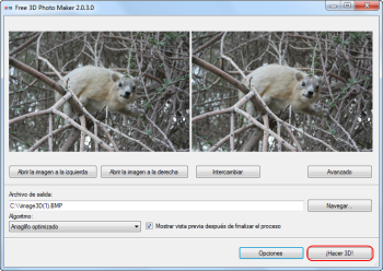 Free 3D Photo Maker: hacer 3D