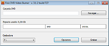 Free DVD Video Burner: Iniciar el programa