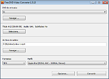 Free DVD Video Converter: iniciar el programa