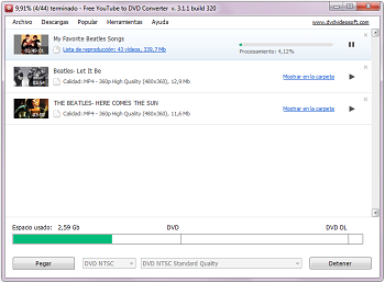 Free YouTube to DVD Converter