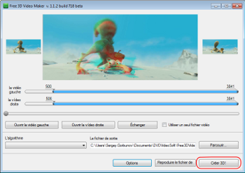 Free 3D Video Maker: créez 3D 