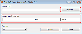 Free DVD Video Burner: ajoutez la vidéo à graver