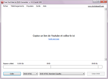 Free YouTube to DVD Converter: lancez le logiciel