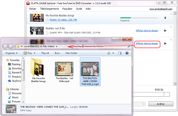 Free YouTube to DVD Converter: trouvez votre vidéo