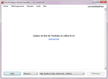 Free YouTube to iPhone Converter: lancez le programme