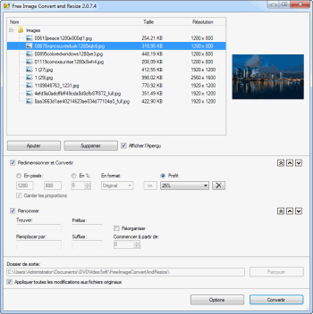 Free Image Convert and Resize