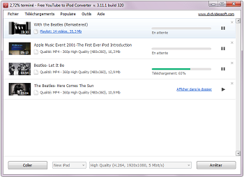 Free YouTube to iPod and PSP Converter