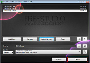 Free Video to MP3 Converter: extract audio from video to mp3
