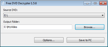 Free DVD Decrypter