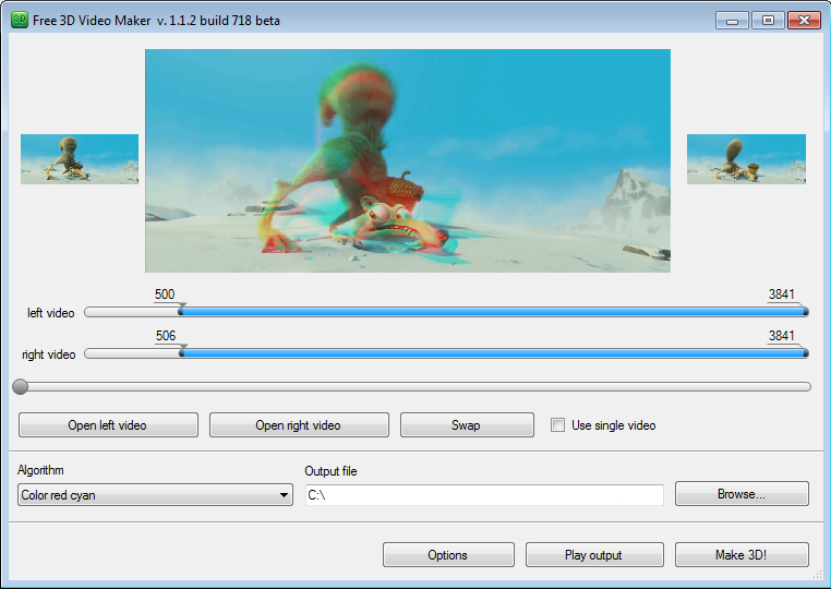 Free 3D Video Maker Windows 11 download