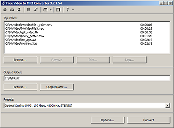 Free Video to MP3 Converter