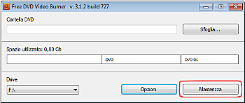 Free DVD Video Burner: masterizza video DVD