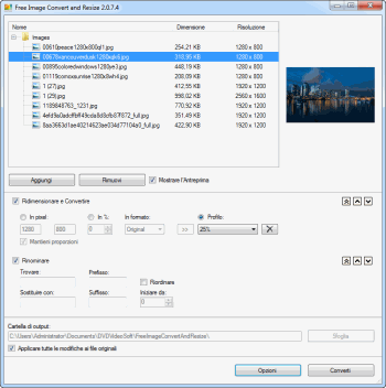 Free Image Convert and Resize
