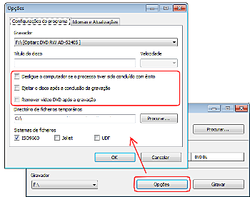 Free DVD Video Burner: gravar vídeo DVD