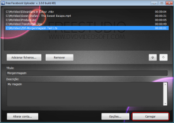 Free Uploader for Facebook: subir vídeos