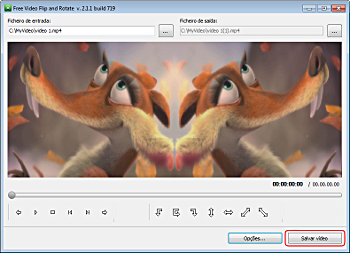 Free Video Flip and Rotate: manipular e girar