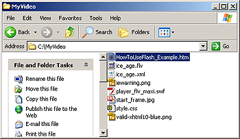 Free Video to Flash Converter: reproduzir o arquivo convertido