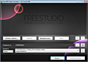 Free MP4 Video Converter: запустите программу