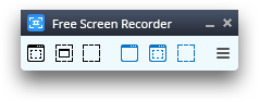 Free Screen Video Recorder: Запустите программу