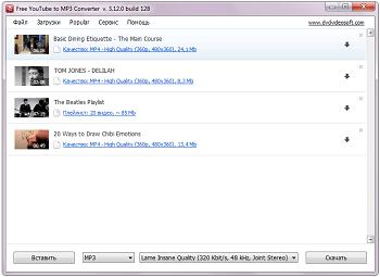Free YouTube to MP3 Converter