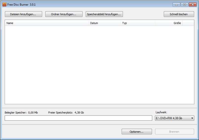 Freedisc burner 3.0.0 master