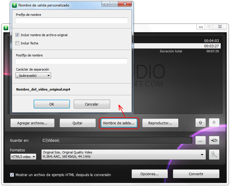 Convertir Archivo Dat A Mp4 Online