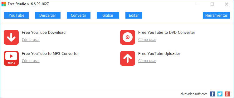 DVDVideoSoft Free Studio 6.6.44.228  Multilingual ManagerBig