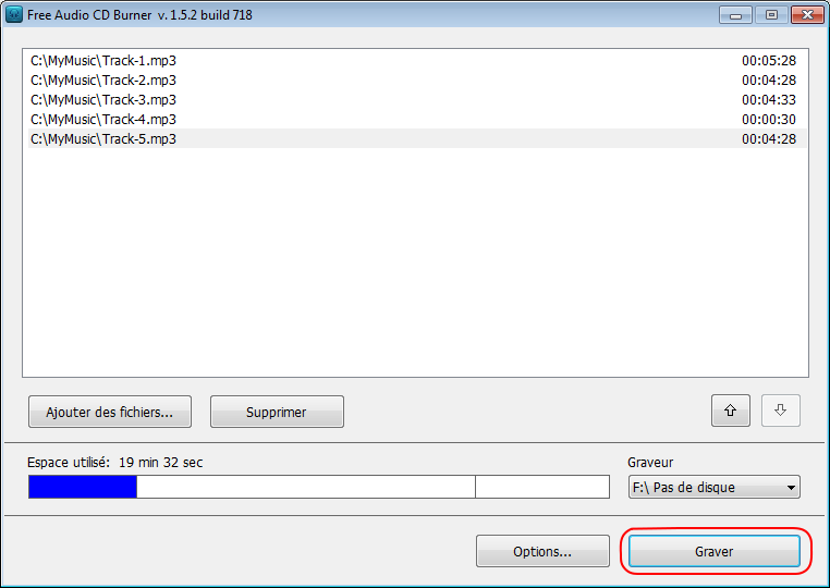 Comment graver un disque CD audio guide pas à pas