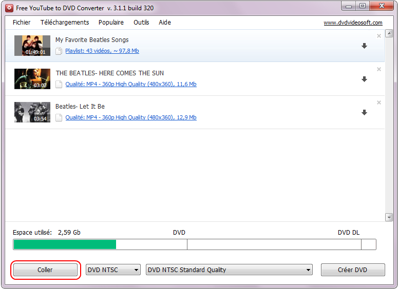 Free YouTube to DVD Converter Comment télécharger vidéos et playlists