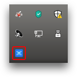 Free Screen Video Recorder: clicar no ícone para parar a gravação no modo de monitor completo