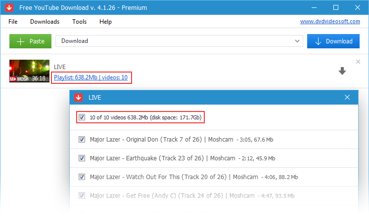 youtube playlist converter mp3