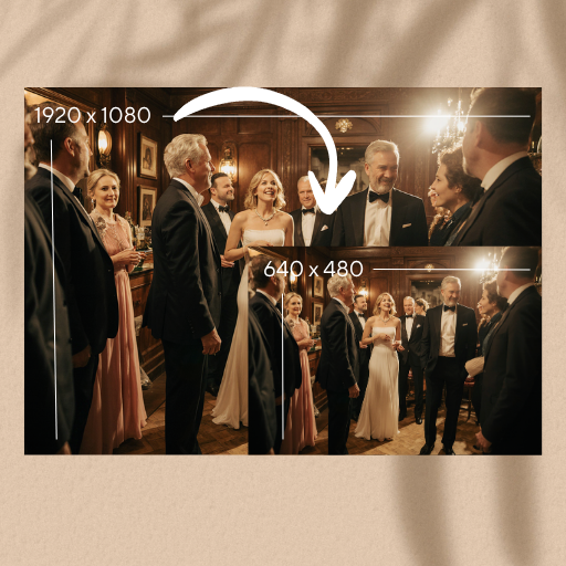 Change video resolution