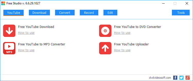 Download from youtube software.